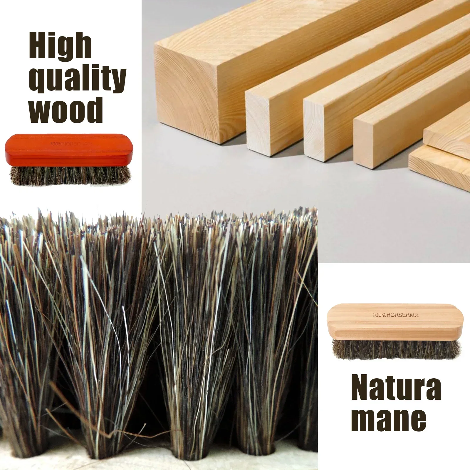 Brosse en bois et crin de chev - Seat Cleaner Fabric avis et prix